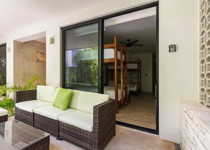 Apartamento Spacious For 10 Great Amenities Tulum